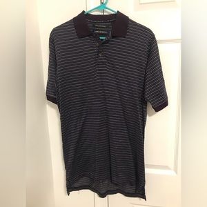 Men’s Architect polo shirt size small double mercerized 100% cotton EUC purple